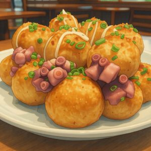 Takoyaki Bites (Mini Octopus Balls)
